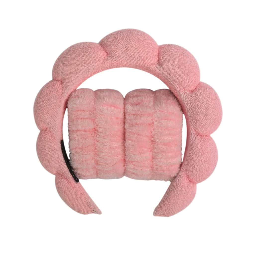 Spa Bubble Headband & Wristbands Set