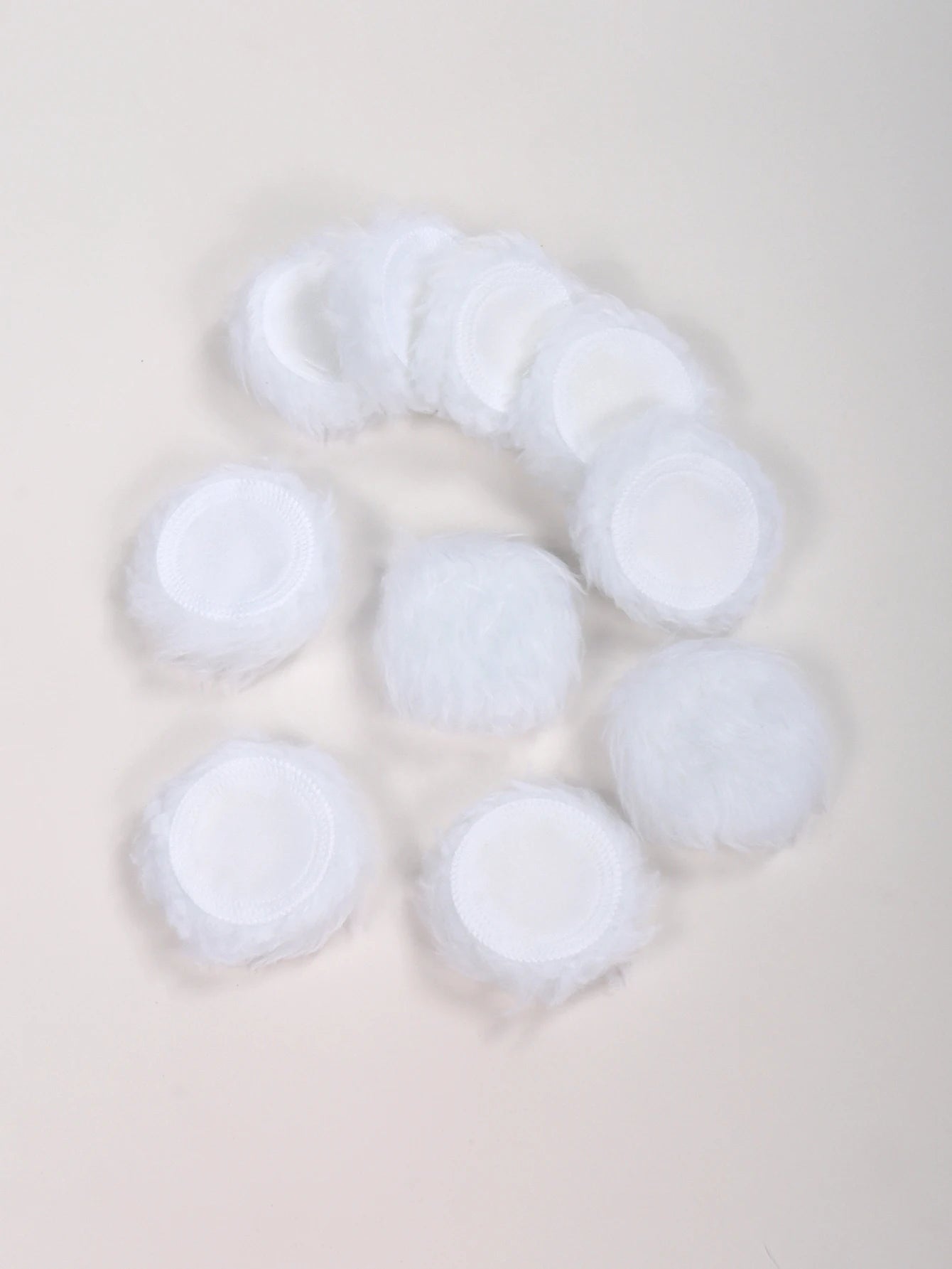 Round Powder Puff Set