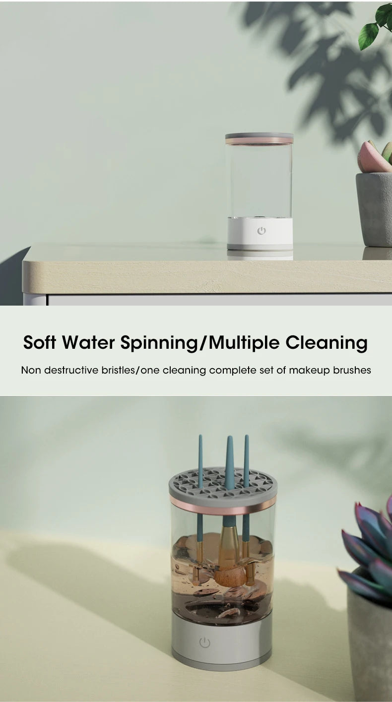Electric Makeup Brush Cleaner
