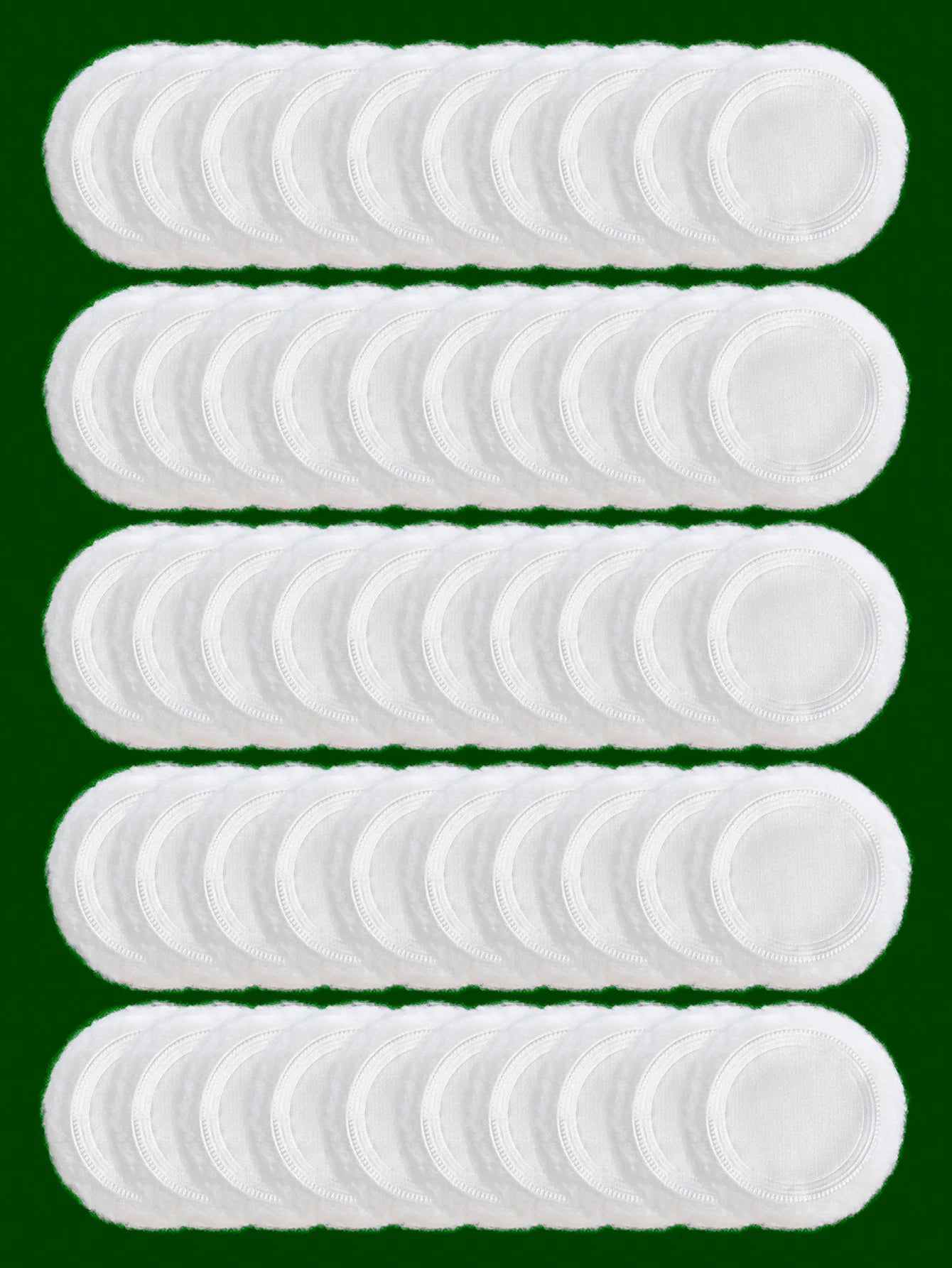 Round Powder Puff Set