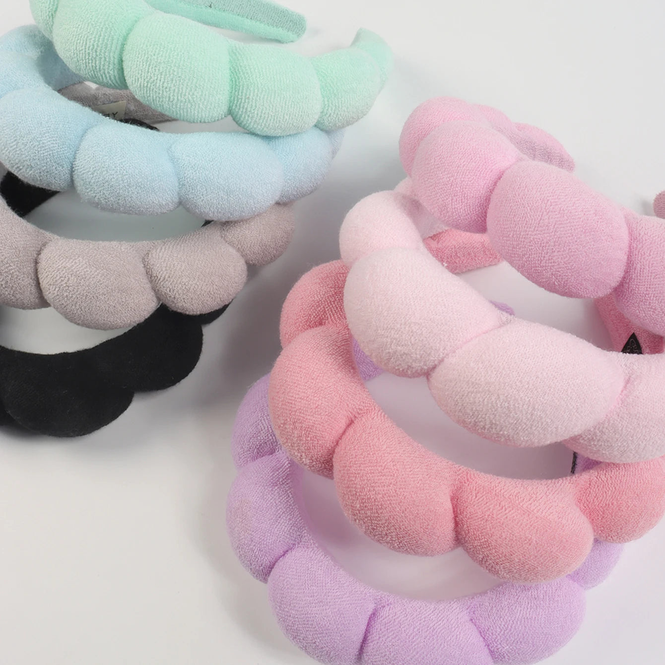 Spa Bubble Headband & Wristbands Set