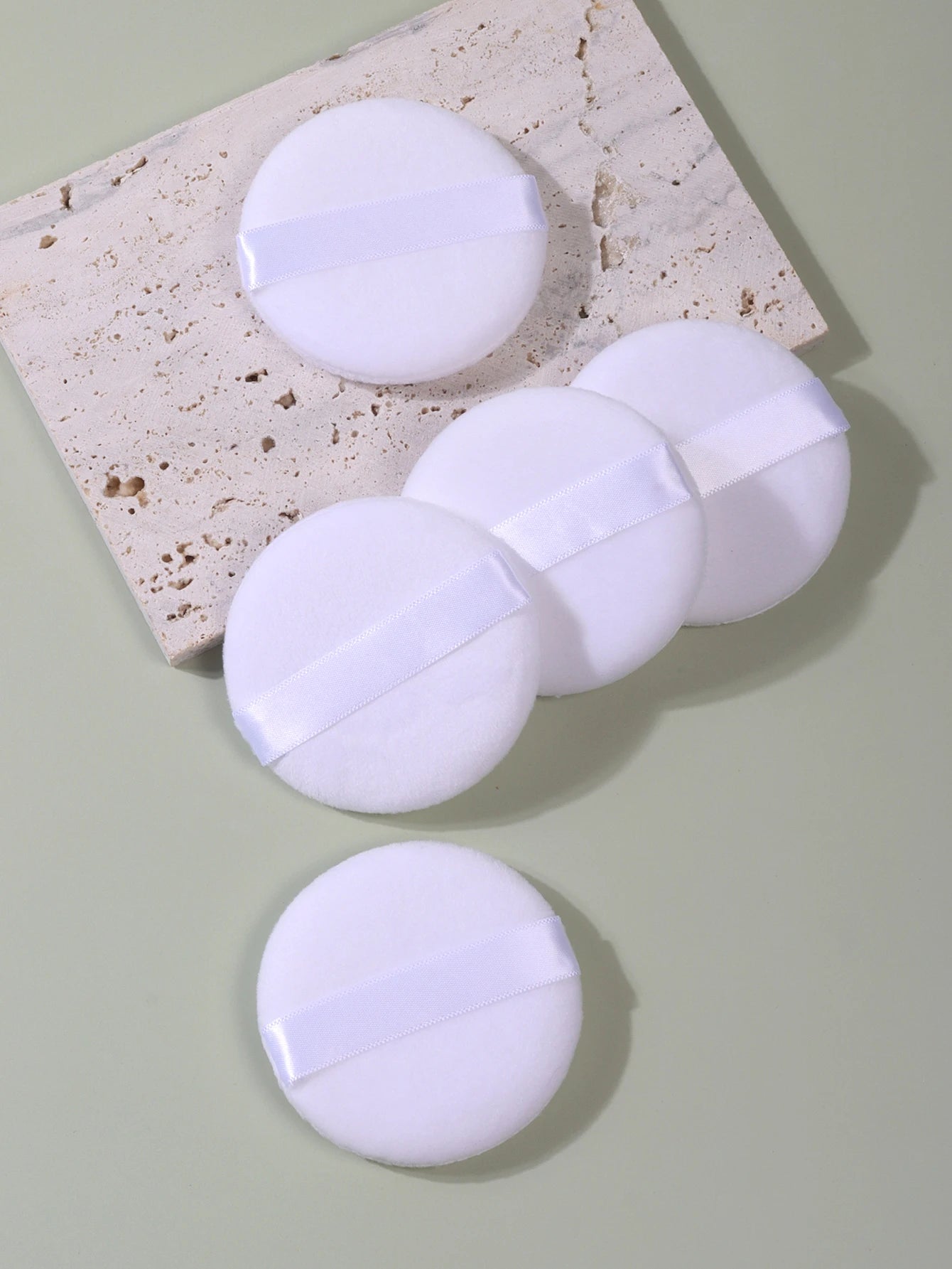 Round Powder Puff Set