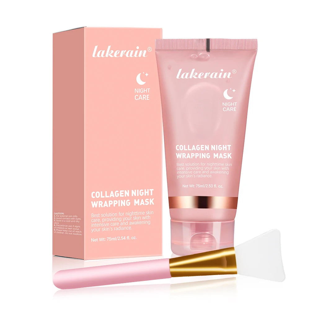 Collagen Wrapping Mask And Brush Set
