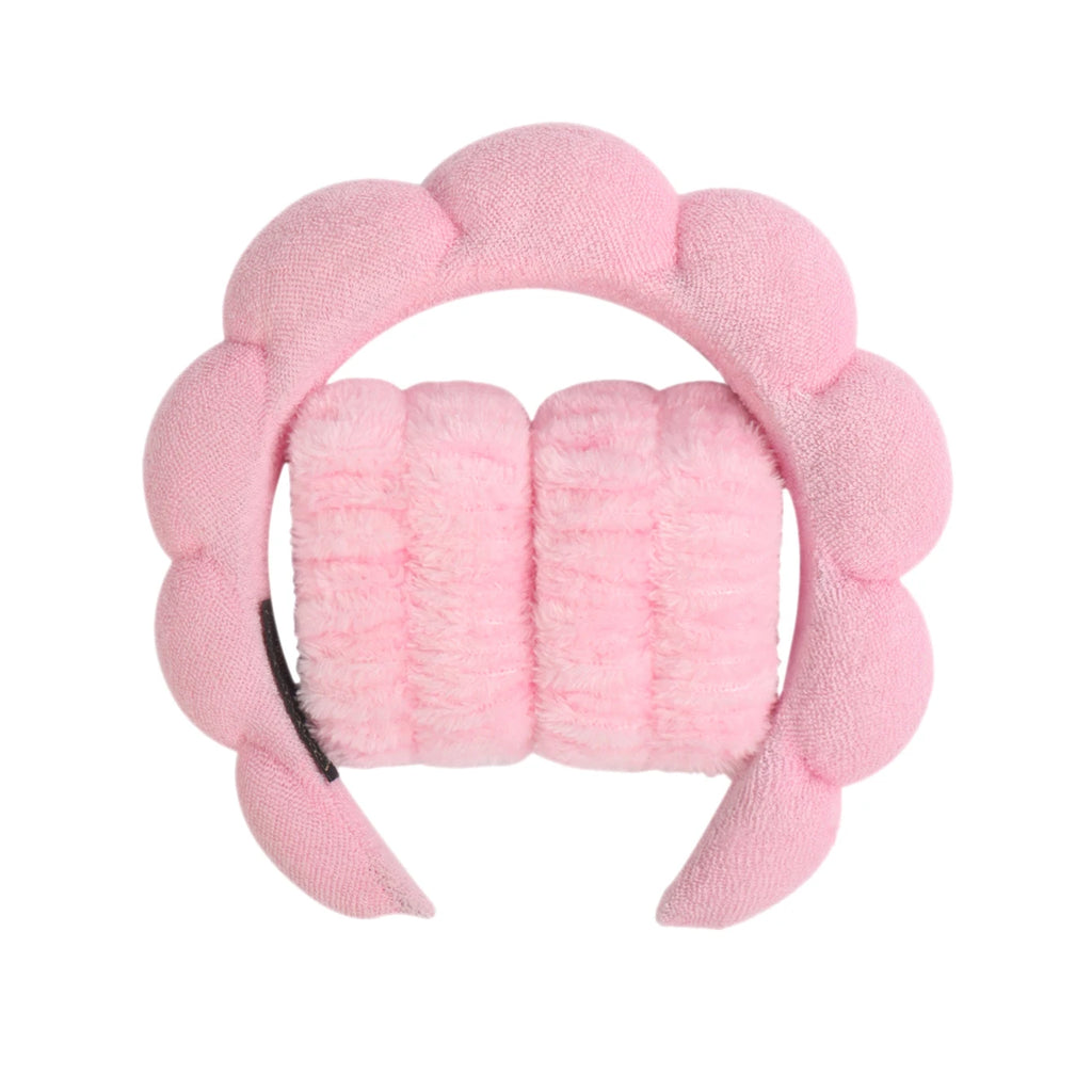 Spa Bubble Headband & Wristbands Set