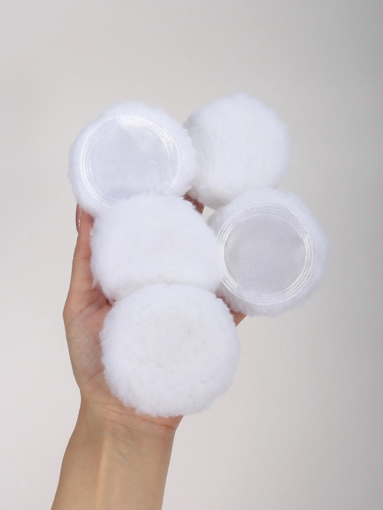 Round Powder Puff Set