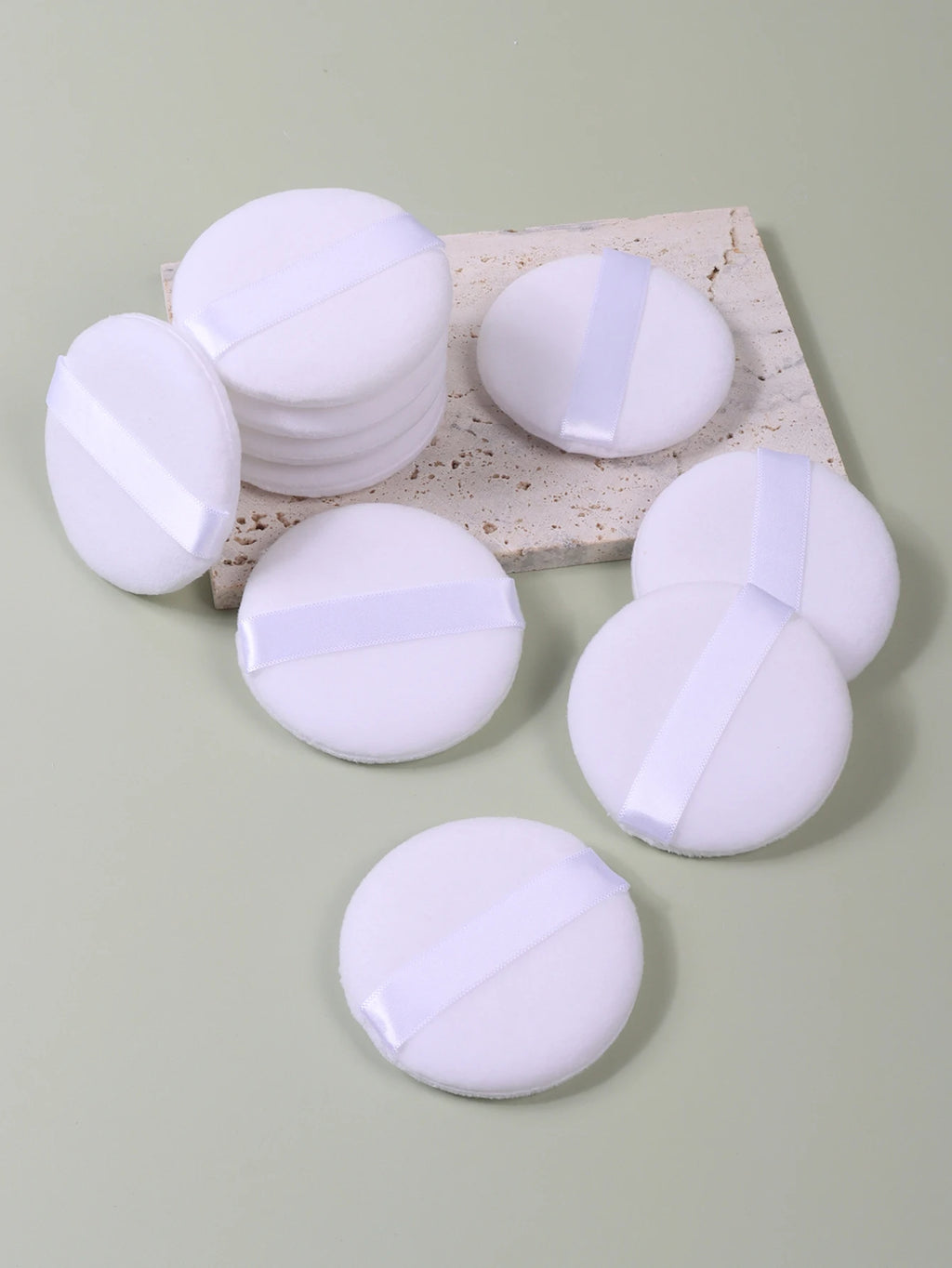 Round Powder Puff Set