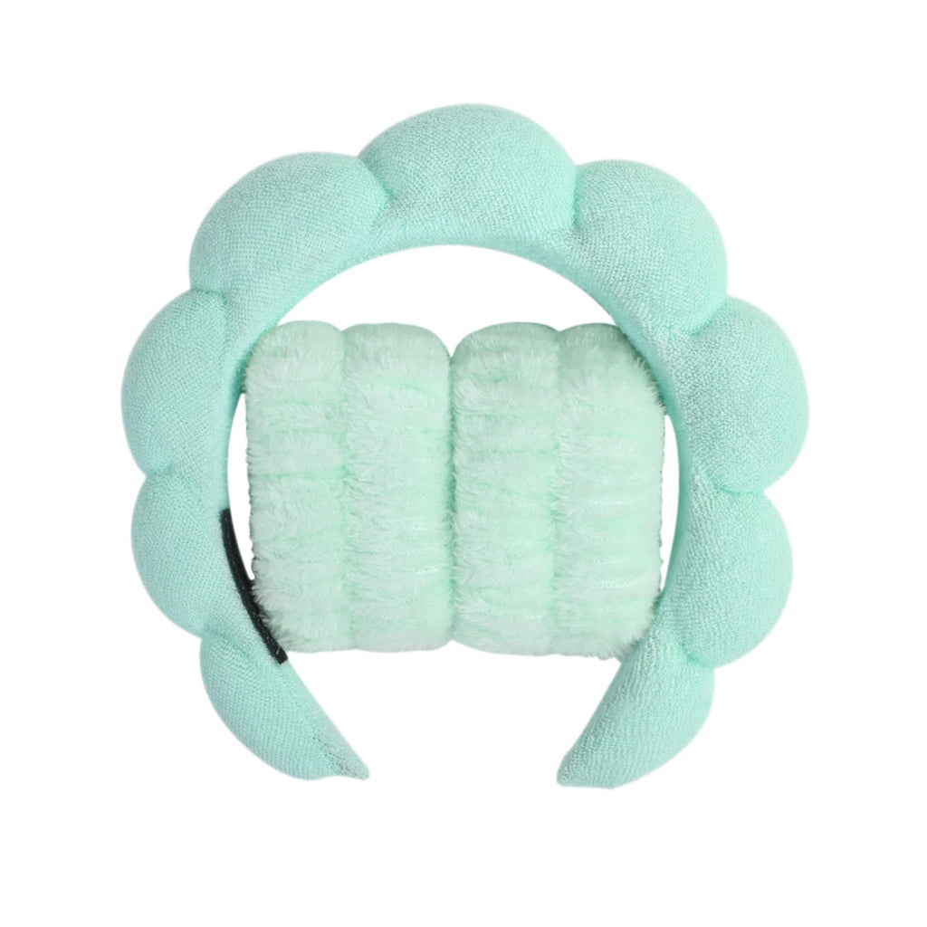 Spa Bubble Headband & Wristbands Set