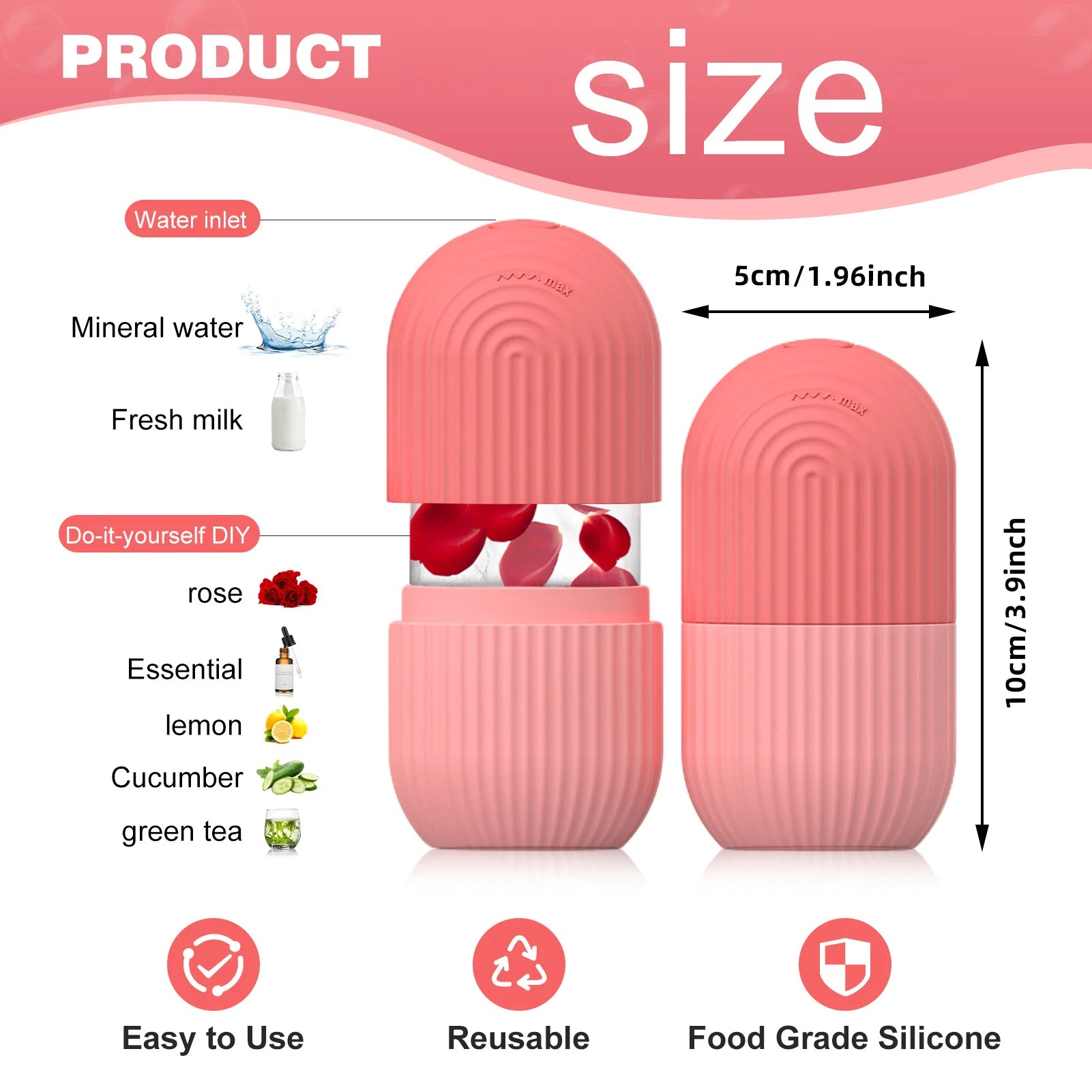 Silicone Face Ice Cube