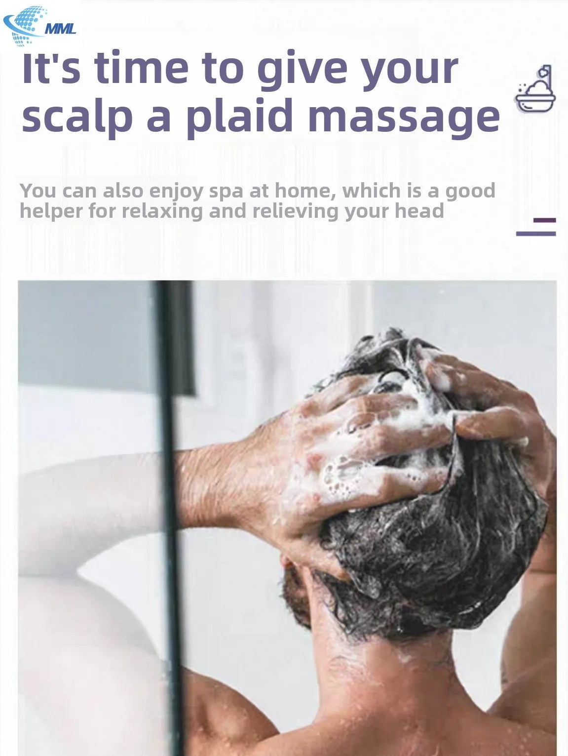 Shampoo Head Scalp Massage Brush