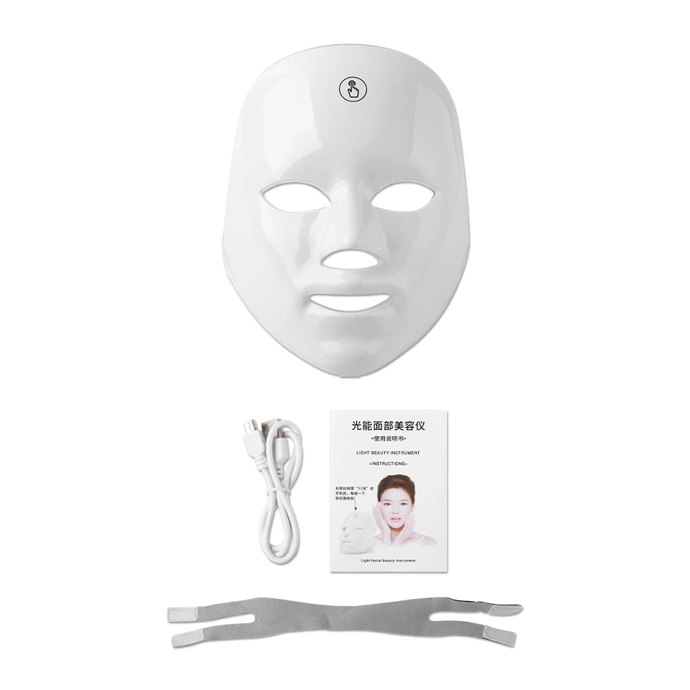 Rechargeable Facial LED Mask