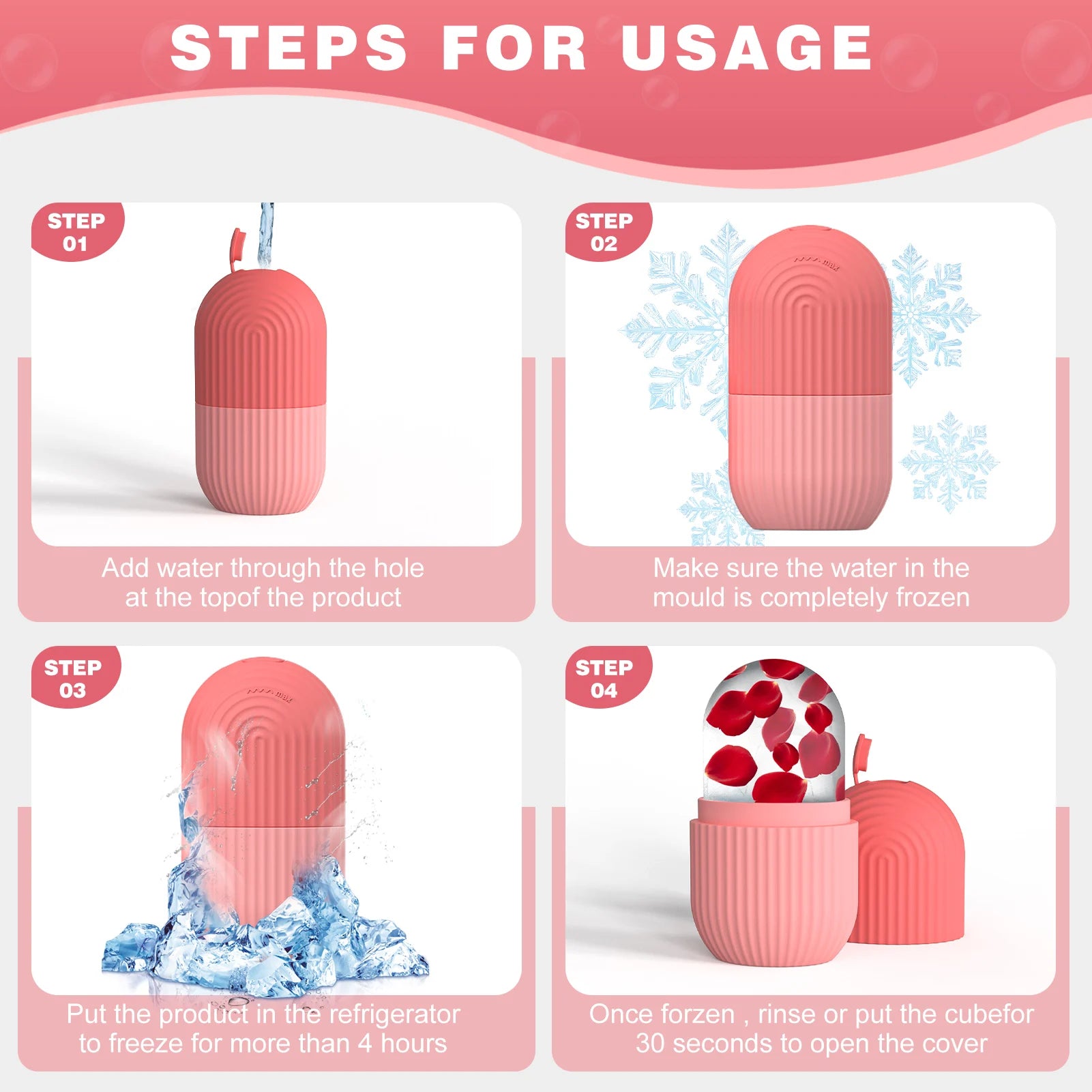 Silicone Face Ice Cube