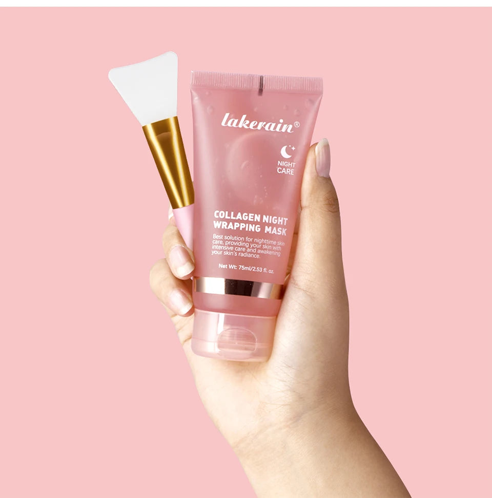 Collagen Wrapping Mask And Brush Set