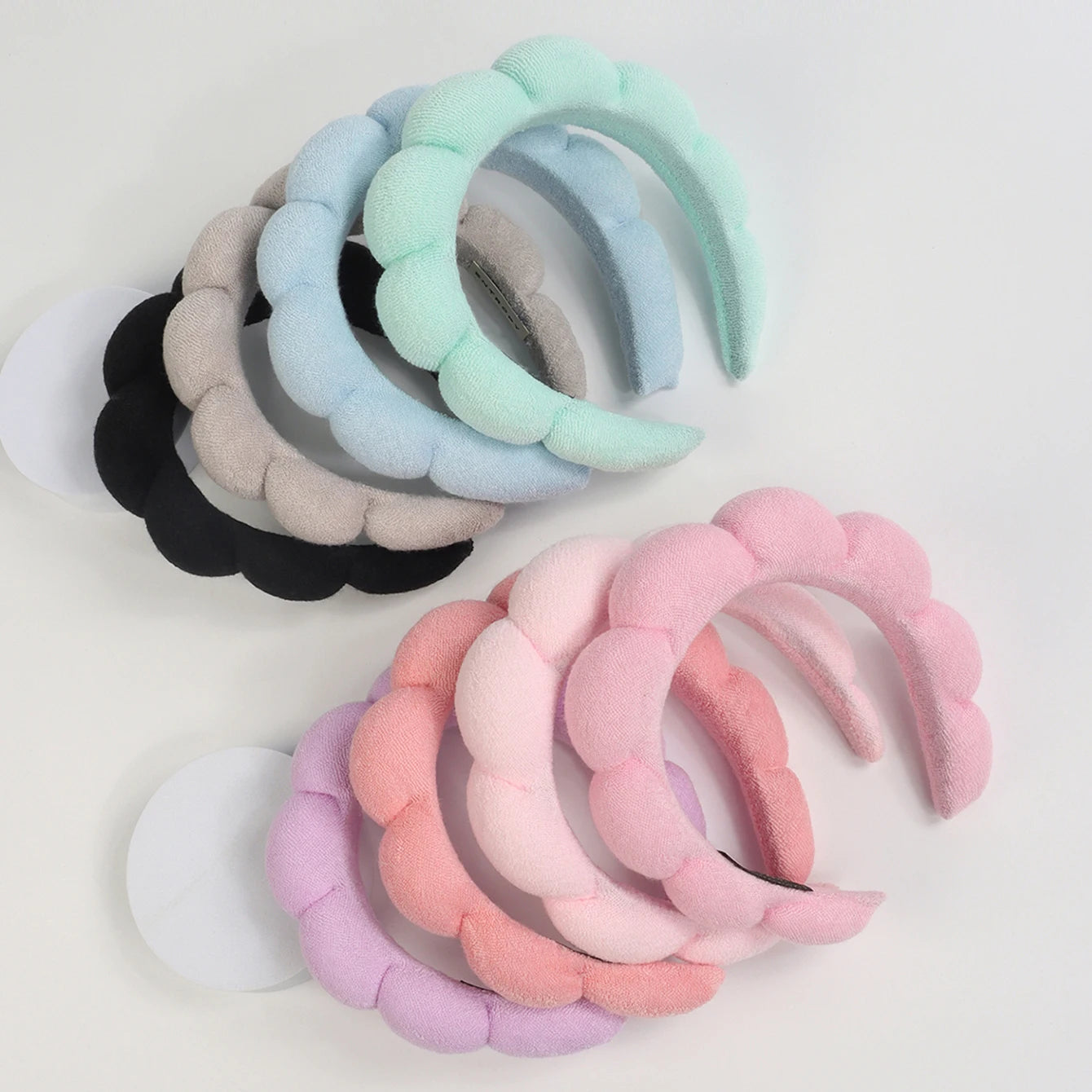 Spa Bubble Headband & Wristbands Set