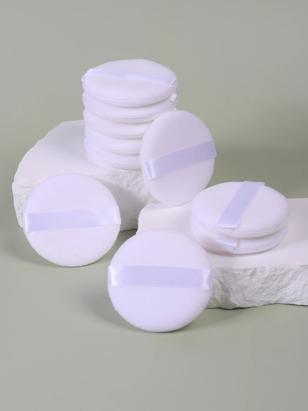 Round Powder Puff Set