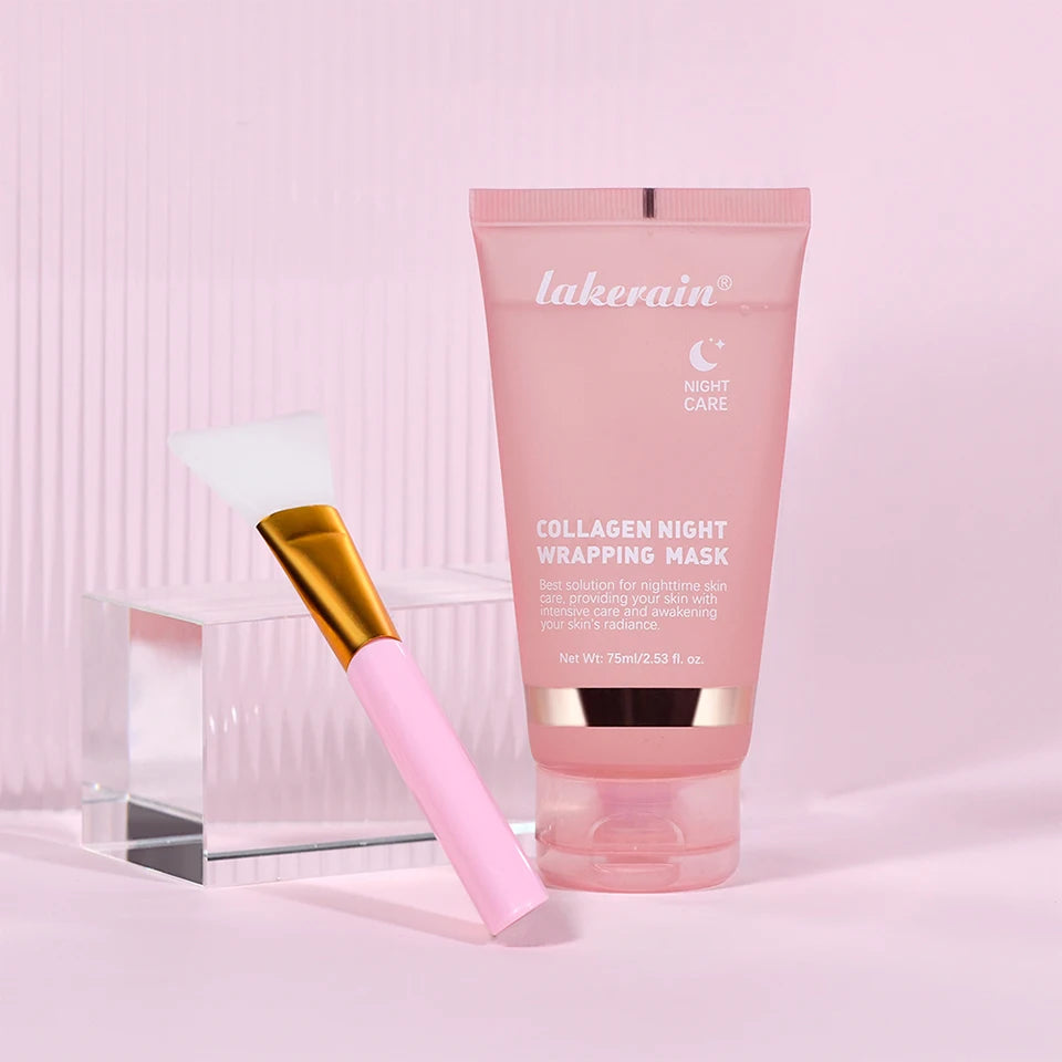Collagen Wrapping Mask And Brush Set