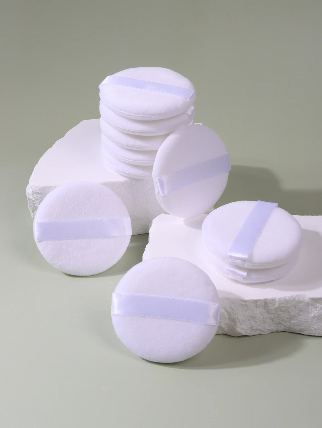Round Powder Puff Set