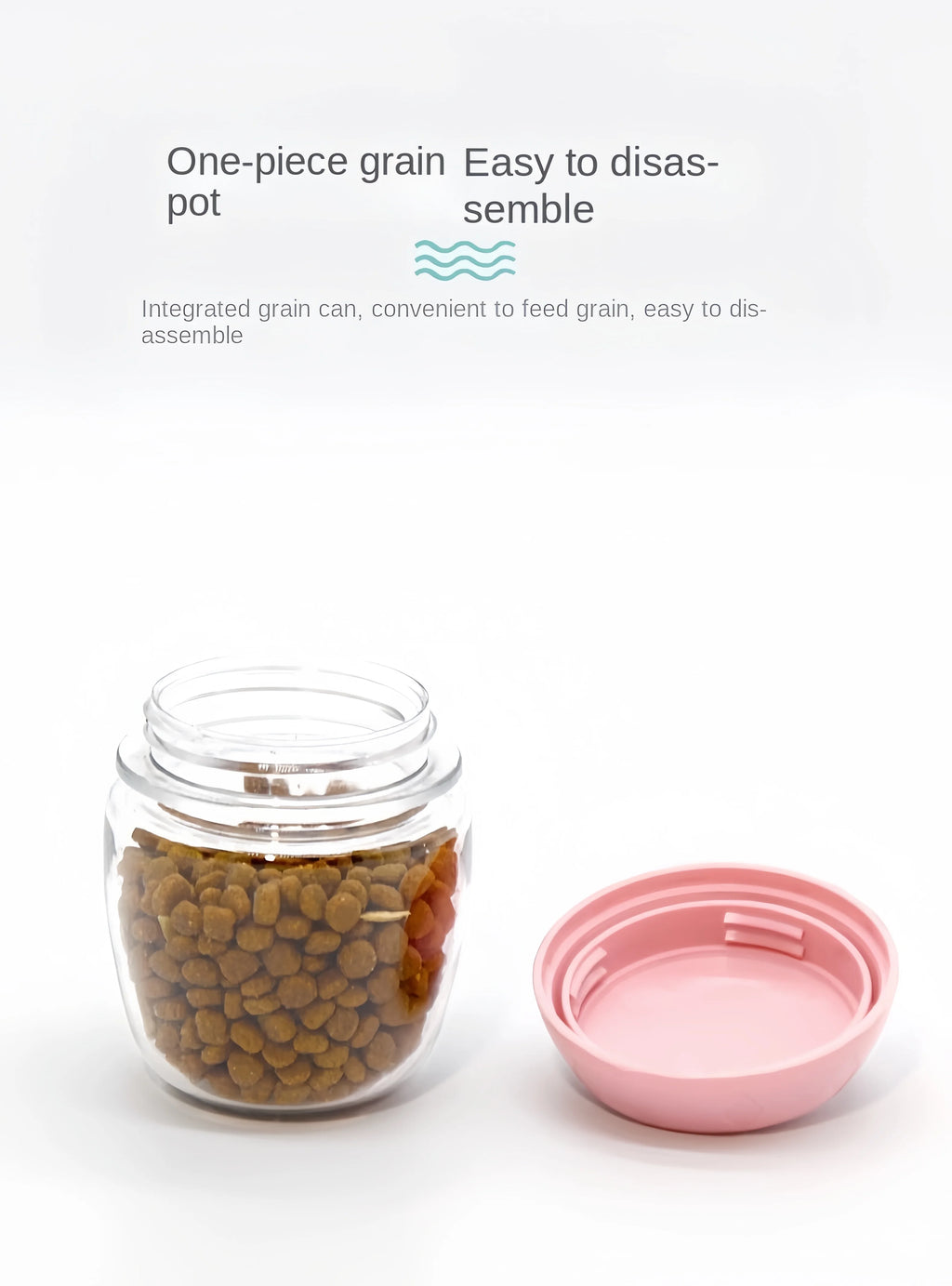 Portable Pet Water Bottle & Food Container
