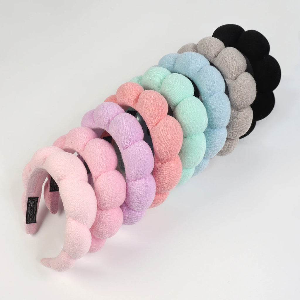 Spa Bubble Headband & Wristbands Set