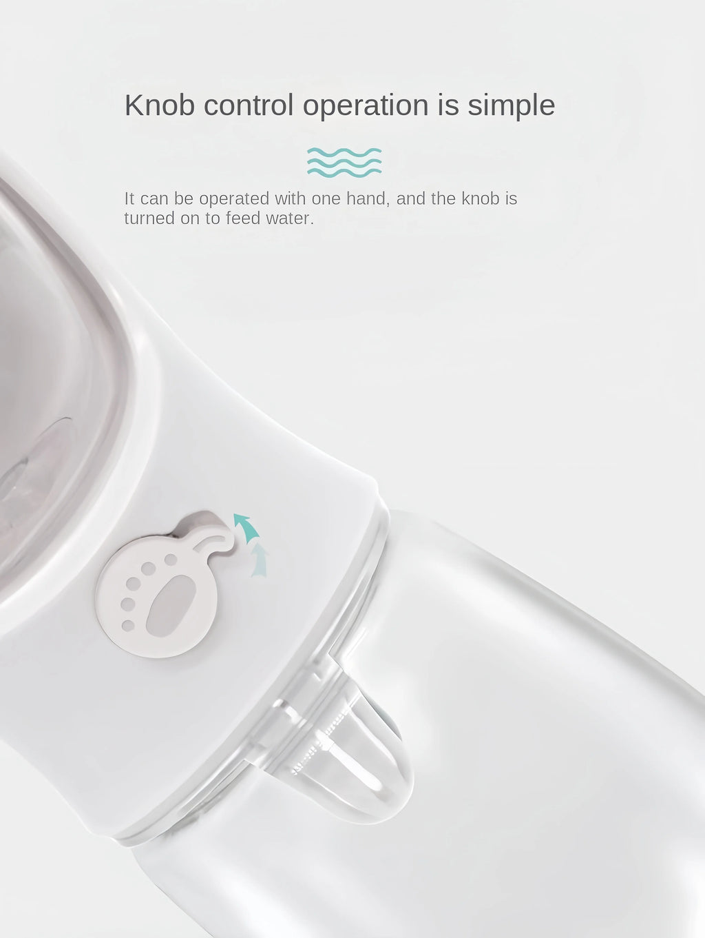 Portable Pet Water Bottle & Food Container