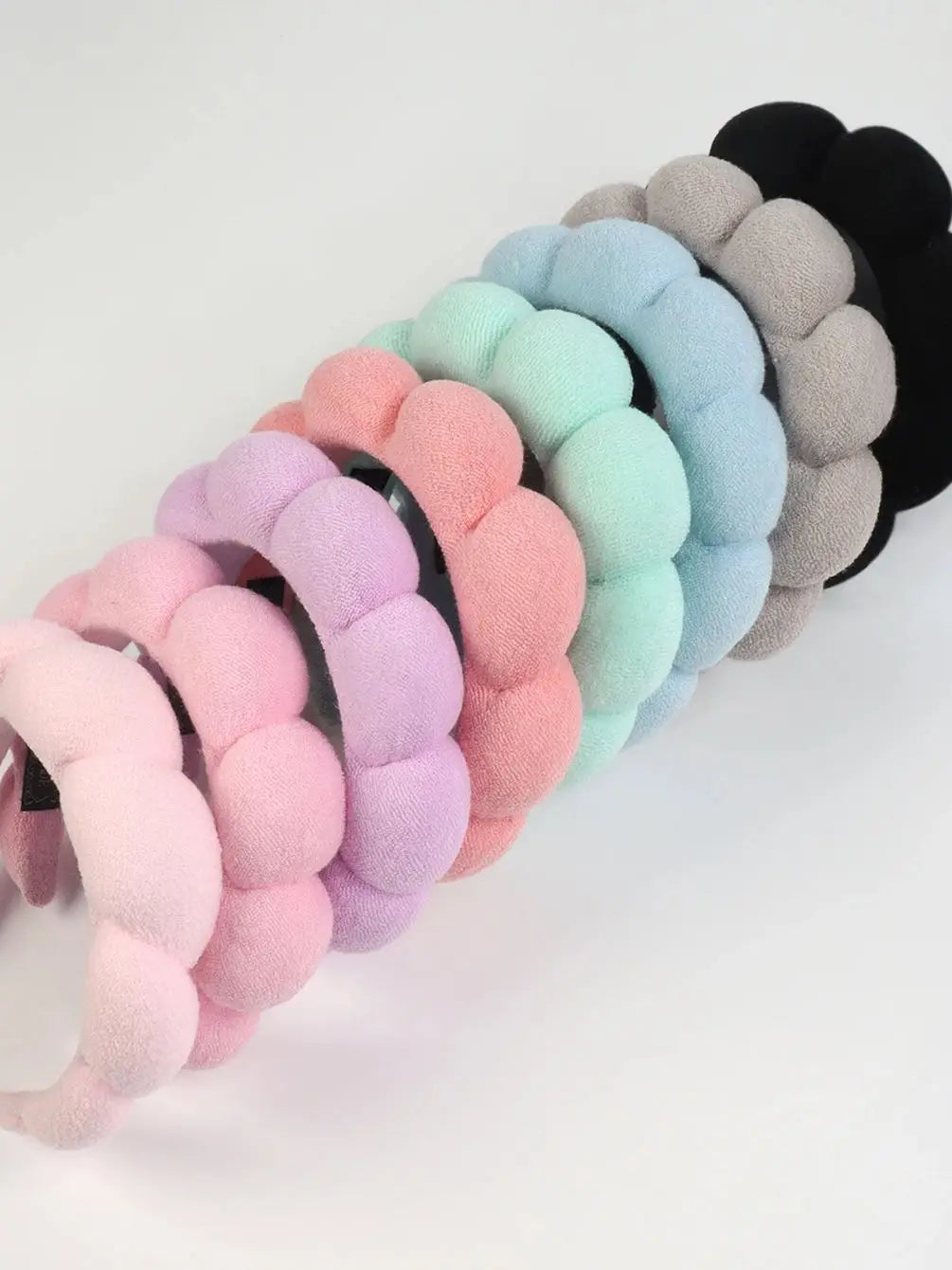 Spa Bubble Headband & Wristbands Set