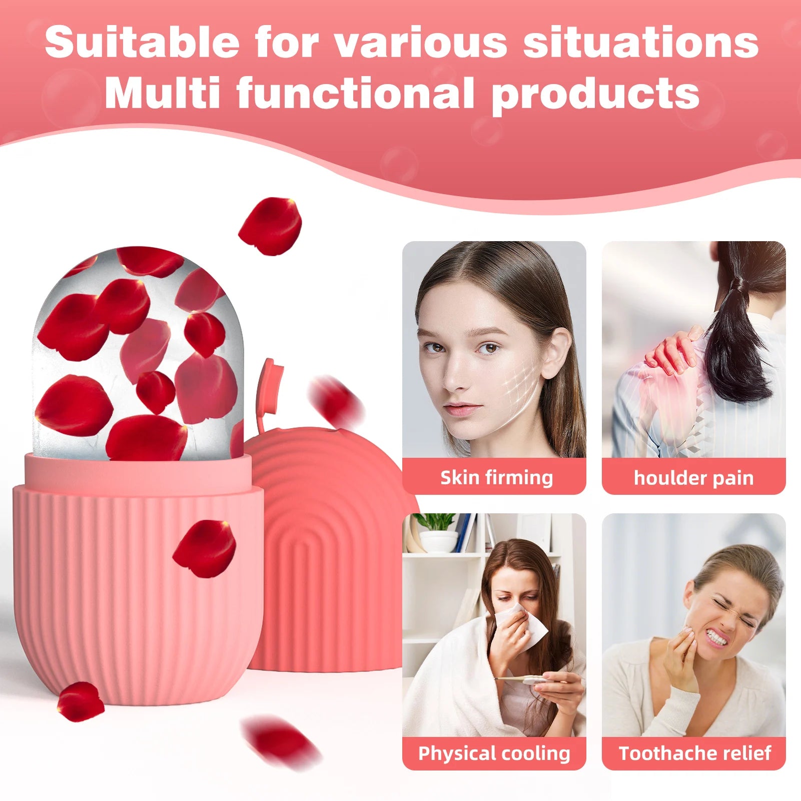 Silicone Face Ice Cube