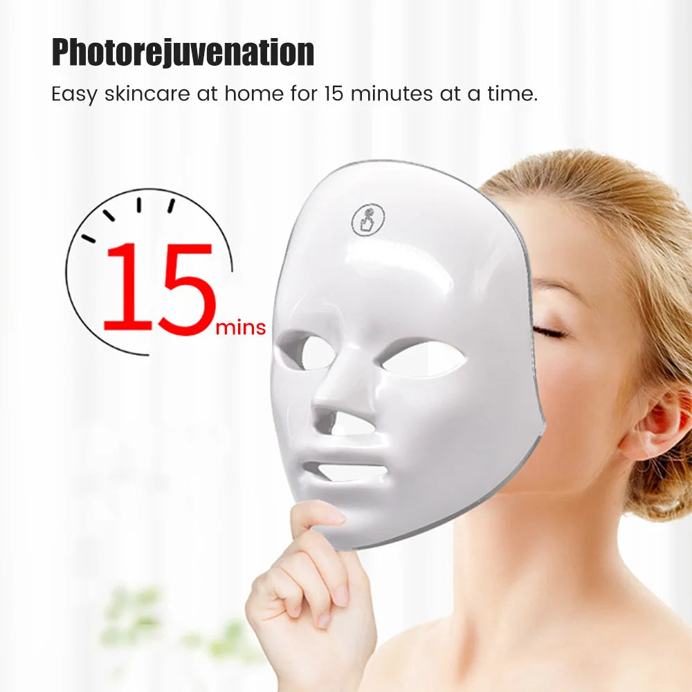 Rechargeable Facial LED Mask