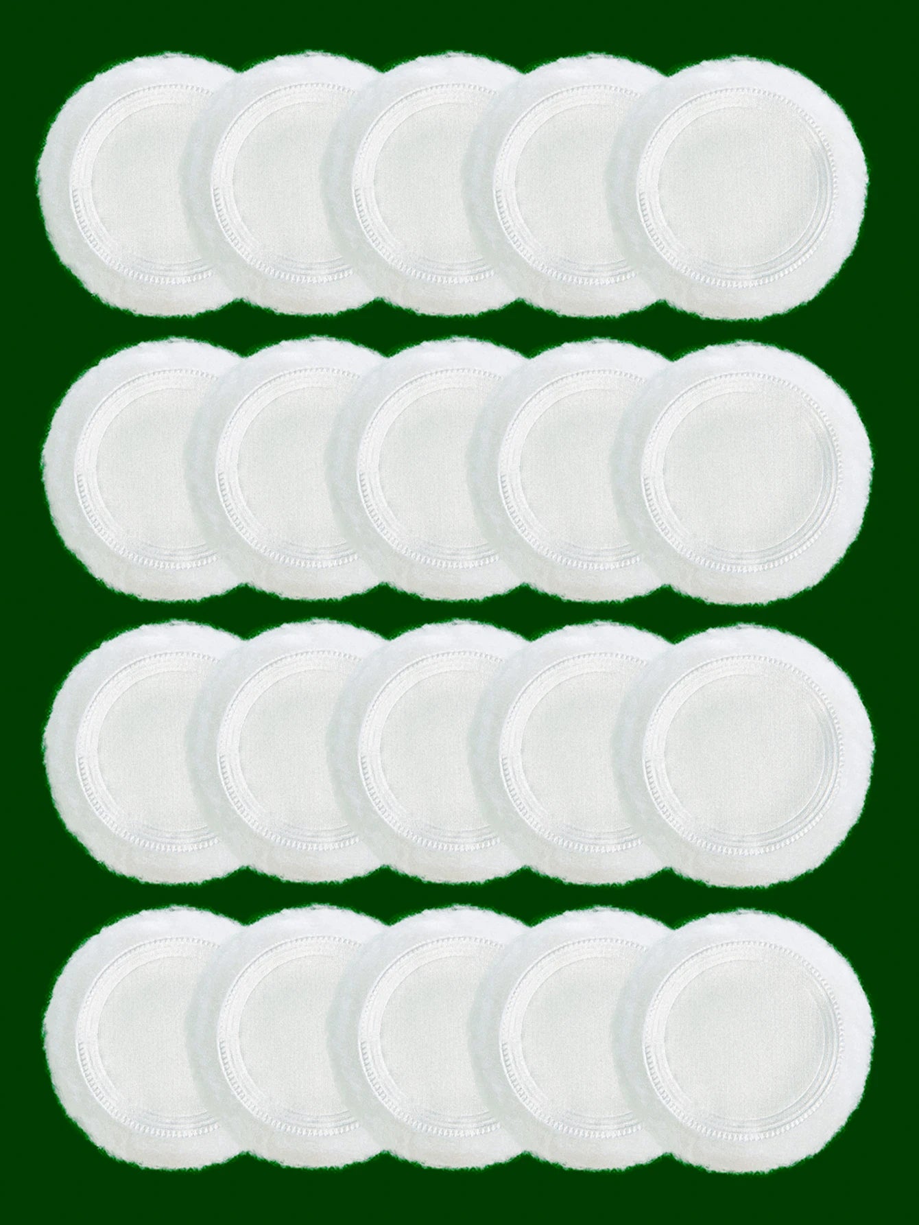 Round Powder Puff Set