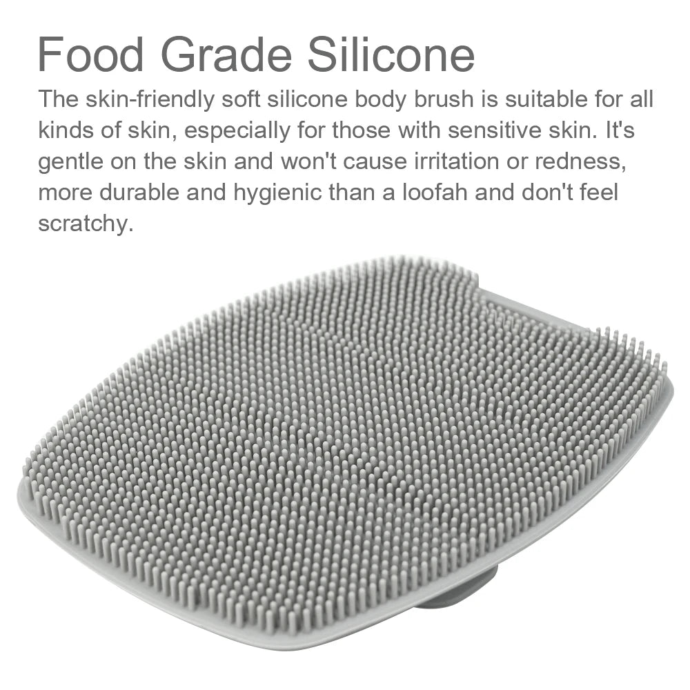 Silicone Body Scrubber Brush