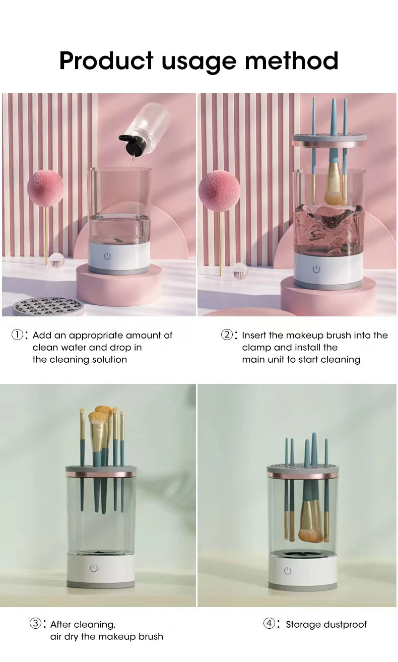 Electric Makeup Brush Cleaner