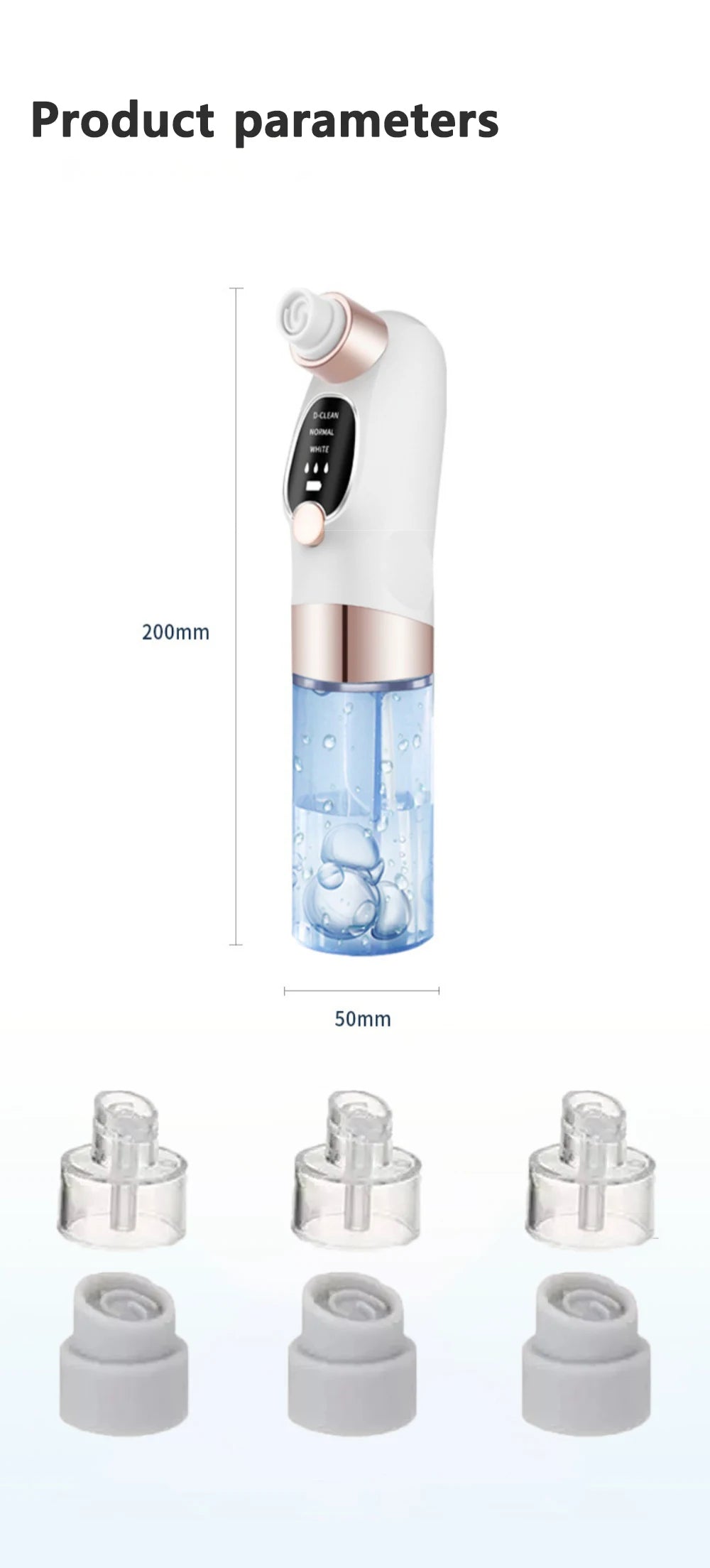 Electric Blackhead Remover Pore Vacuum